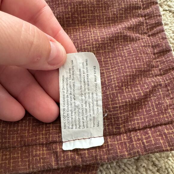 SET of 2 Harvest Blessings Thanksgiving Autumn Leaves Placemats Quilted - Picture 7 of 9